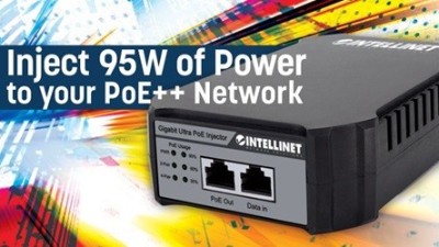 Intellinet-以太联 561495_千兆位PoE++电源供应器 95W